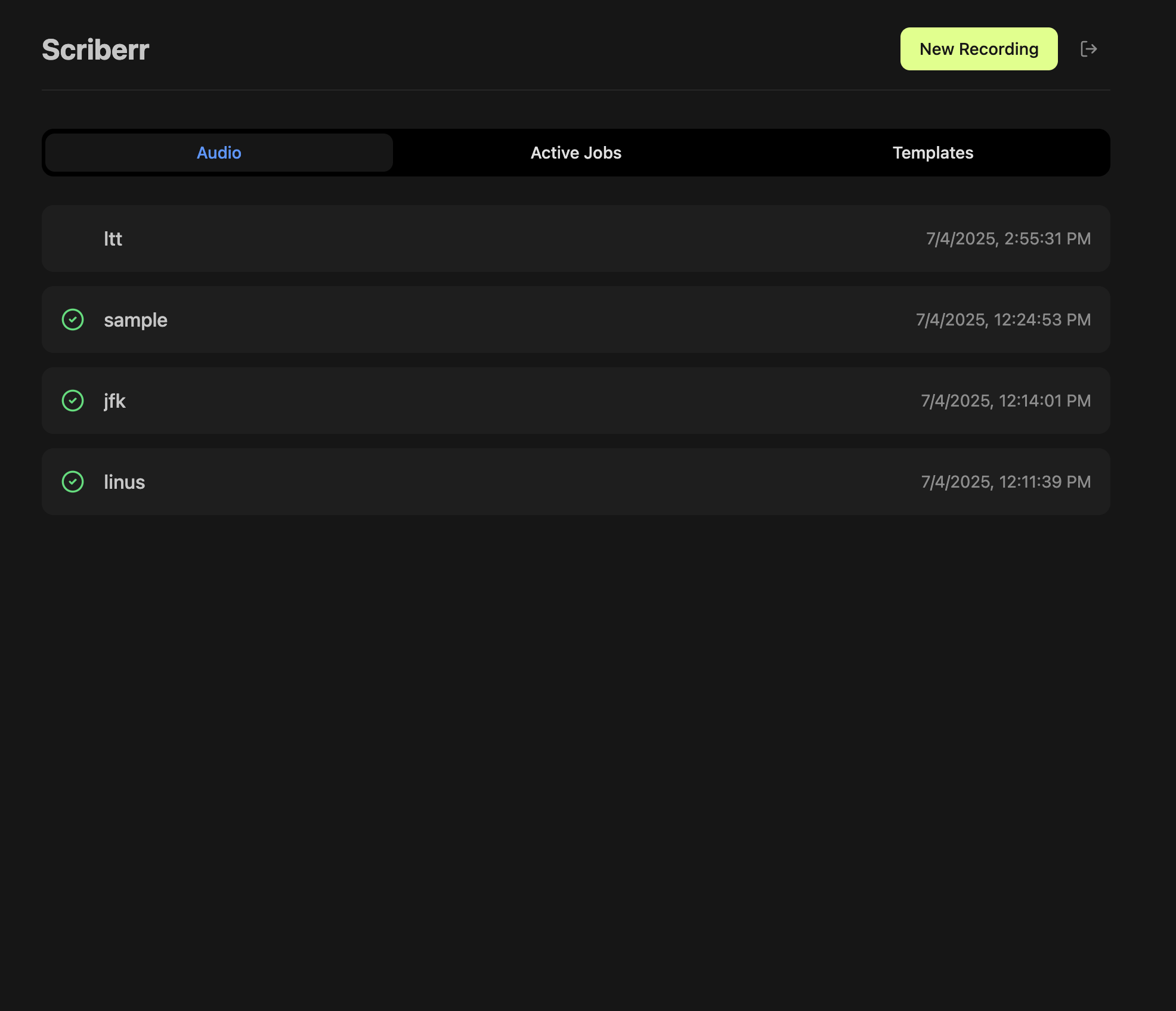 Homepage