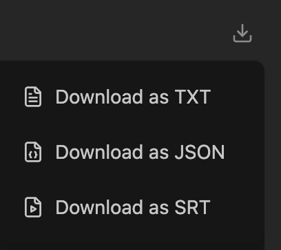 Download Options
